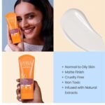 Lotus Herbals Safe Sun UV Screen Matte Gel Sunscreen SPF 50 PA+++ | For Women and Men 100g - Image 2