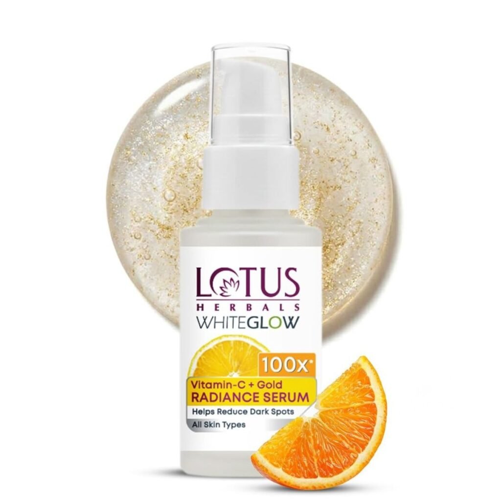Lotus Herbals WhiteGlow Vitamin C and Gold Radiance Face Serum