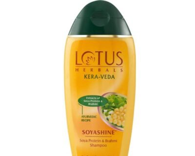 Lotus Herbals Kera-Veda Soyashine Soya Protein & Brahmi Shampoo