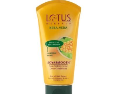 Lotus Herbals Kera-Veda Soyasmooth Soya Protein Cream Deep Conditioner
