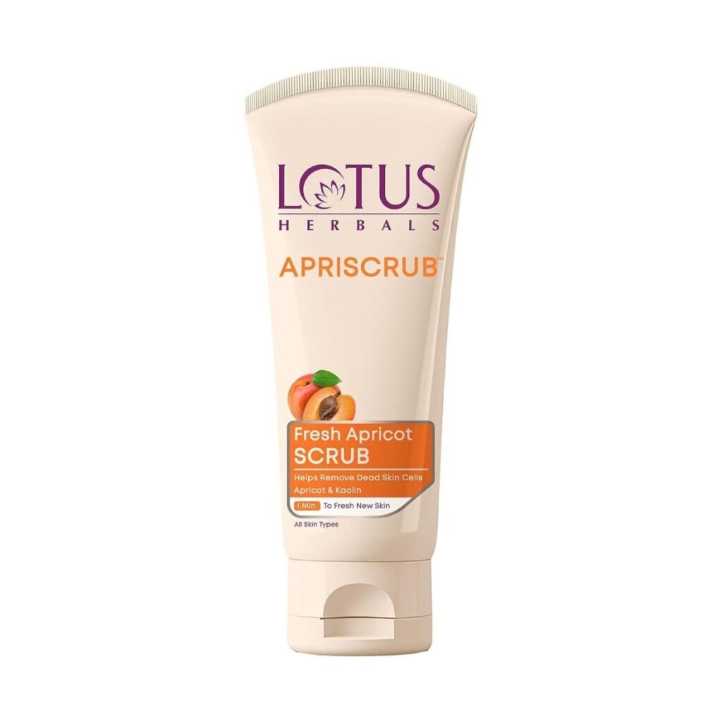 Lotus Herbals Apriscrub Fresh Apricot Scrub