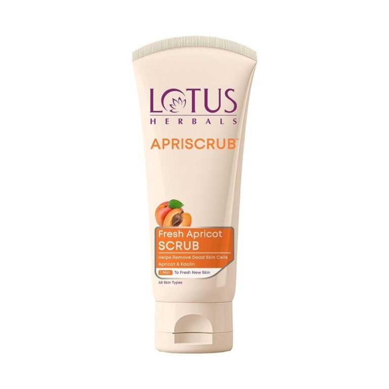 Lotus Herbals Apriscrub Fresh Apricot Scrub