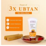 Lotus Herbals Radiance Boost Ubtan Face Scrub All Skin Types -100gm - Image 2