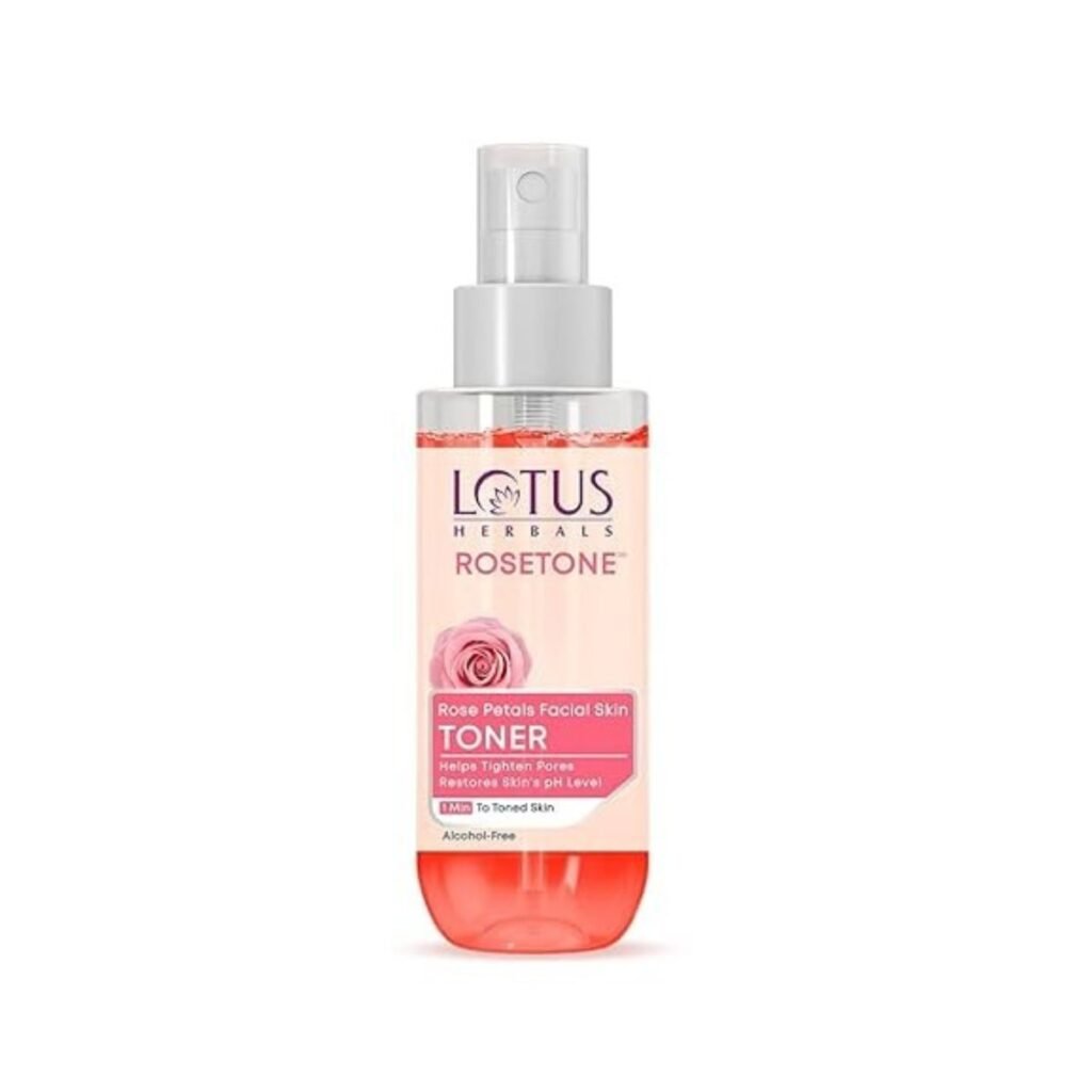 Lotus Herbals Rosetone Rose Petals Facial Skin Toner