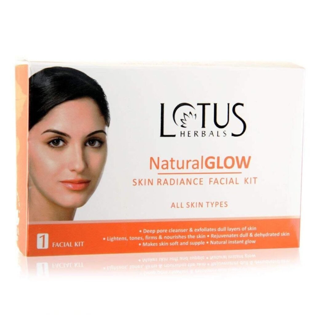 Lotus Herbals Natural Glow Skin Radiance 4 in 1 Facial Kit