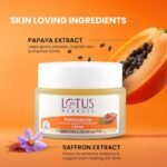 Lotus Herbals Papayablem Papaya & Saffron Anti-Blemish Cream For Dark Spots, Pigmentation & Uneven Skin Tone - 250g - Image 3