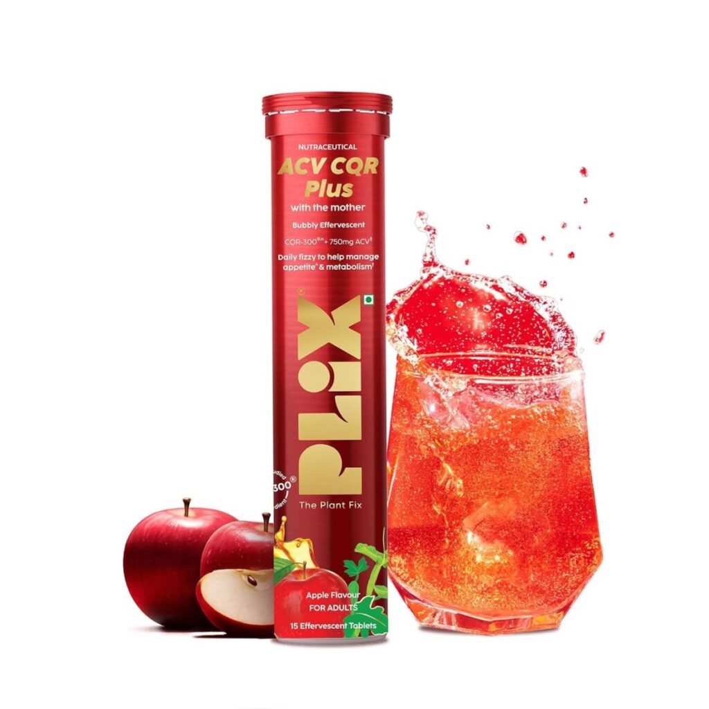 PLIX ACV CQR Plus With Mother 15 Effervescent Tablets