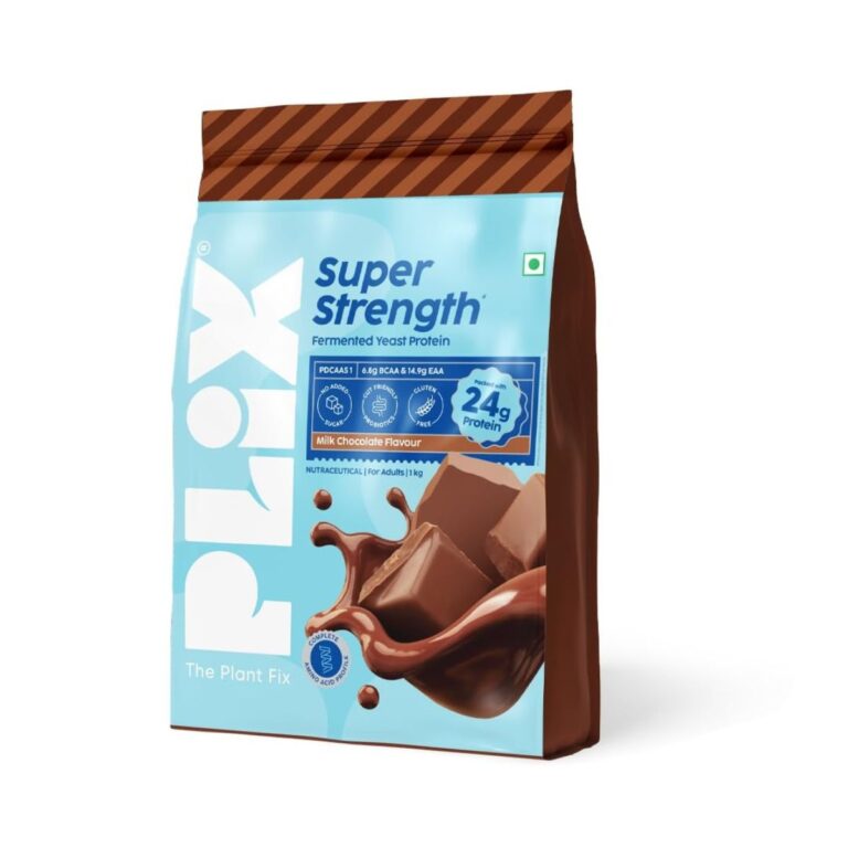 PLIX THE PLANT FIX Super Strength Fermented Yeast Protein Milk Chocolate Flavour- 1 kg