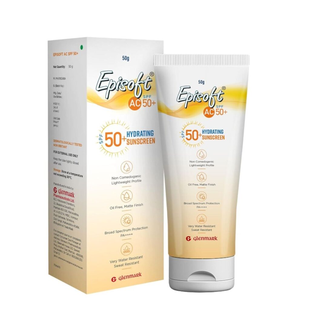 Episoft AC SPF 50 + sunscreen