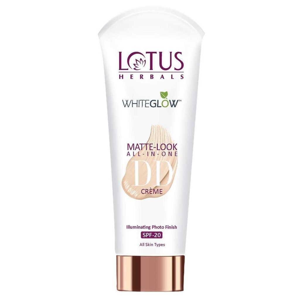 Lotus Herbals Whiteglow Matte Look All In One DD Cream