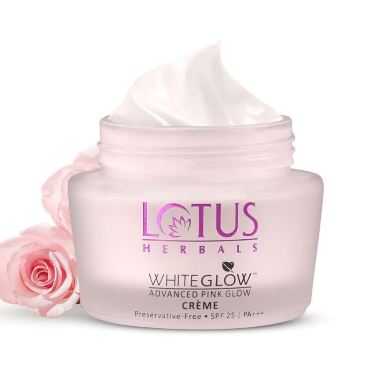 Lotus Herbals Whiteglow Advanced Pink Glow Brightening Cream SPF 25 PA+++