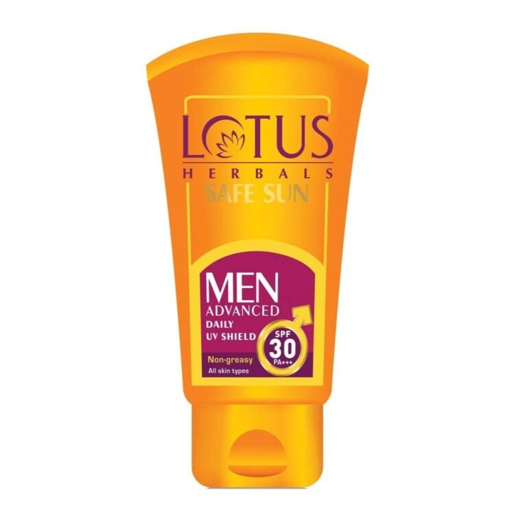 Lotus Safe Sun Men Daily UV Shield Sunscreen SPF 30 PA+++