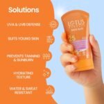 Lotus Herbals Safe Sun Kids Sunscreen Cream SPF 25 For All Skin Types - 50g - Image 6