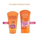 Lotus Herbals Safe Sun Kids Sunscreen Cream SPF 25 For All Skin Types - 50g - Image 2