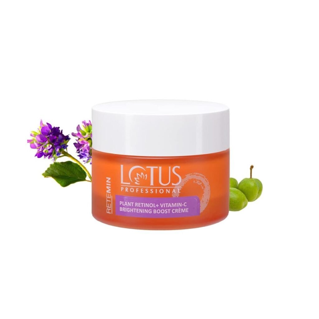 Lotus Professional Plant Retinol & Vitamin C Brightening Face Cream All Skin Types - 50g