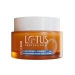 Lotus Professional Retemin Plant Retinol & Vitamin C Brightening Night Face Cream All Skin Types - 50g