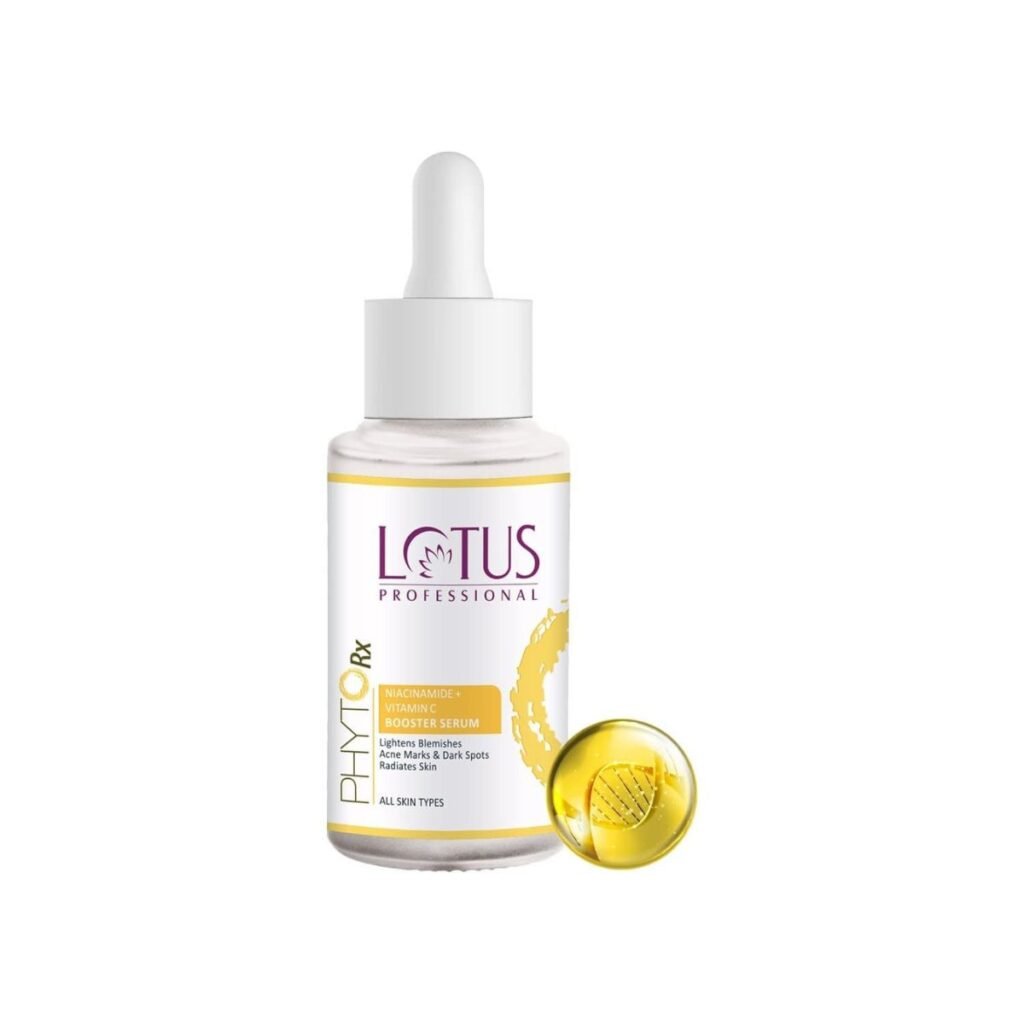 Lotus Professional Phyto Rx Niacinamide + Vitamin C Booster Serum For All Skin Types - 30ml