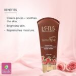 Lotus Professional DermoSpa Bulgarian Rose Glow & Brightening Enhancing Face Wash - 80g - Image 3