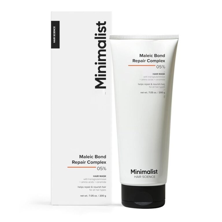 Minimalist Maleic Bond Repair Complex 05% Hair Mask For women & Men - 100 gm