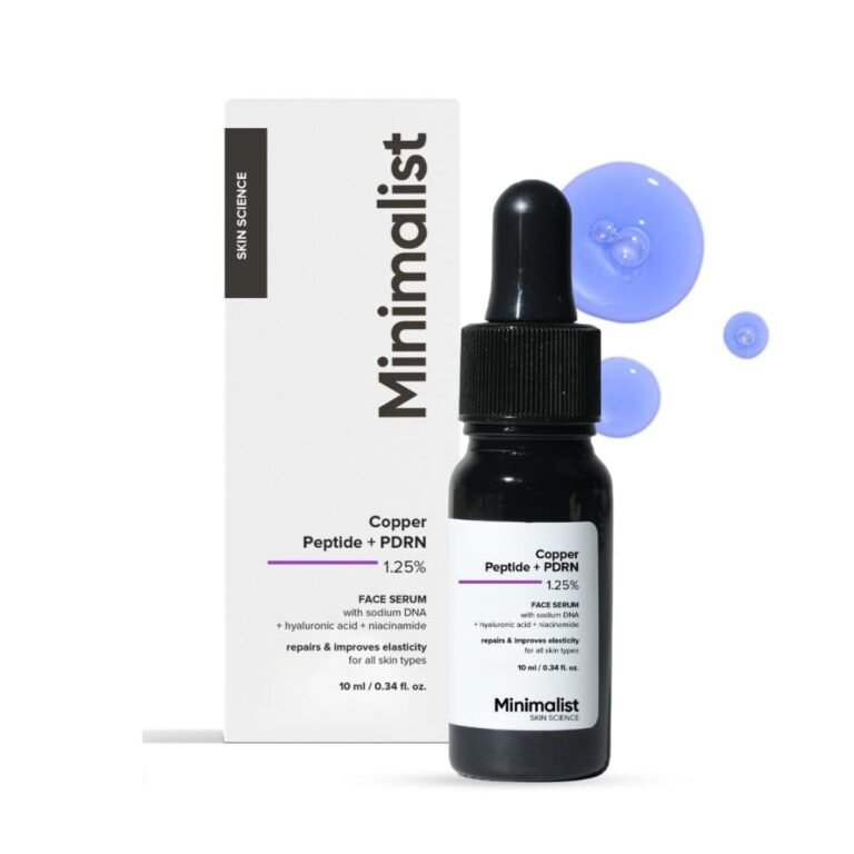 Minimalist Copper Peptide + PDRN 1.25% Face Serum For All Skin Type -10ml