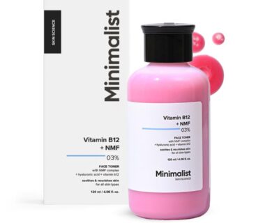 Minimalist Vitamin B12 + NMF 03% Face Toner for All Skin Types - 120 ml