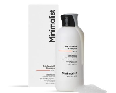 Minimalist Anti-Dandruff Shampoo 3.5% for All Hair Types - 200 ml