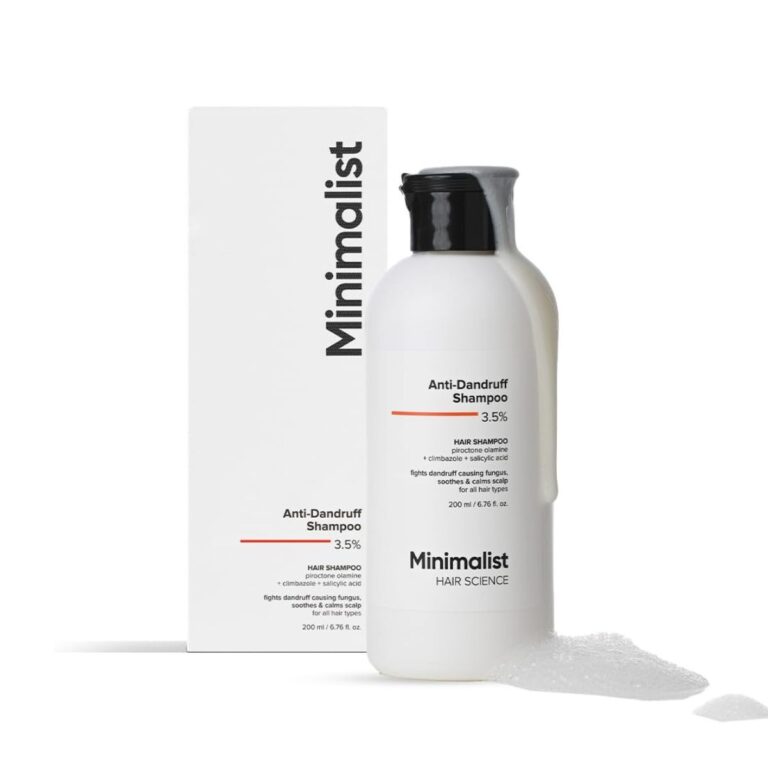 Minimalist Anti-Dandruff Shampoo 3.5% for All Hair Types - 200 ml