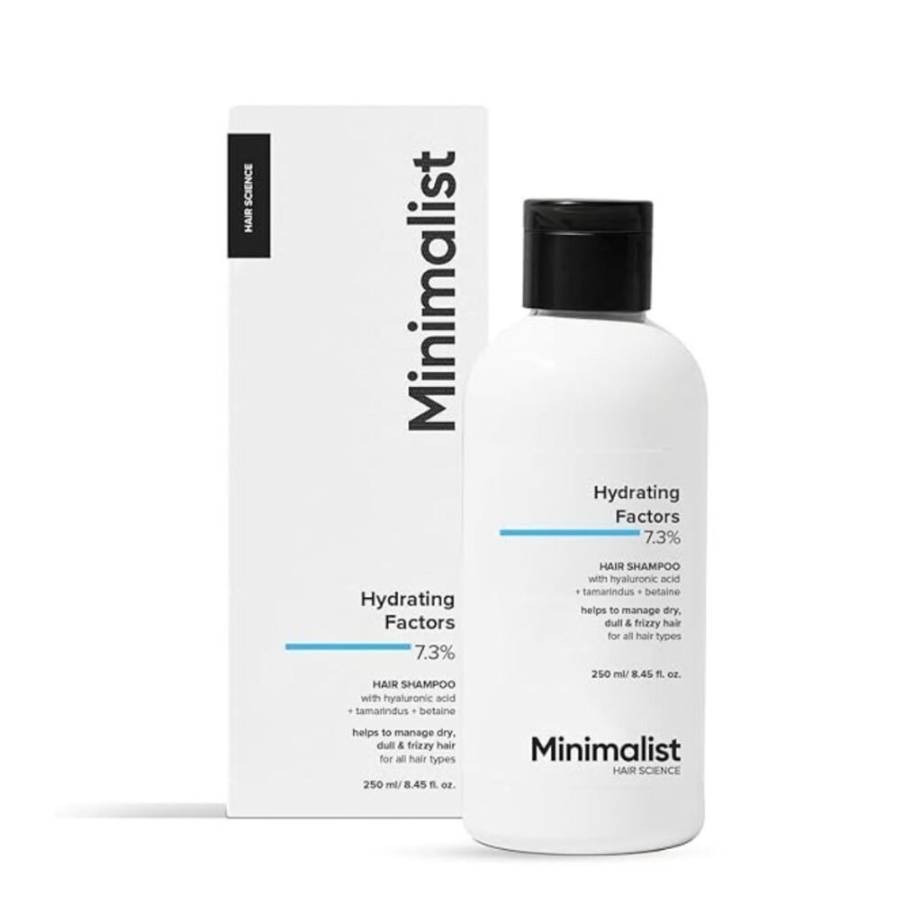 Minimalist Hydrating 7.3% Shampoo for Dry & Frizzy Hair -250 ml