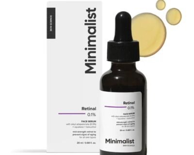 Minimalist Retinal 0.1% Face Serum For All Skin Types - 20 ml
