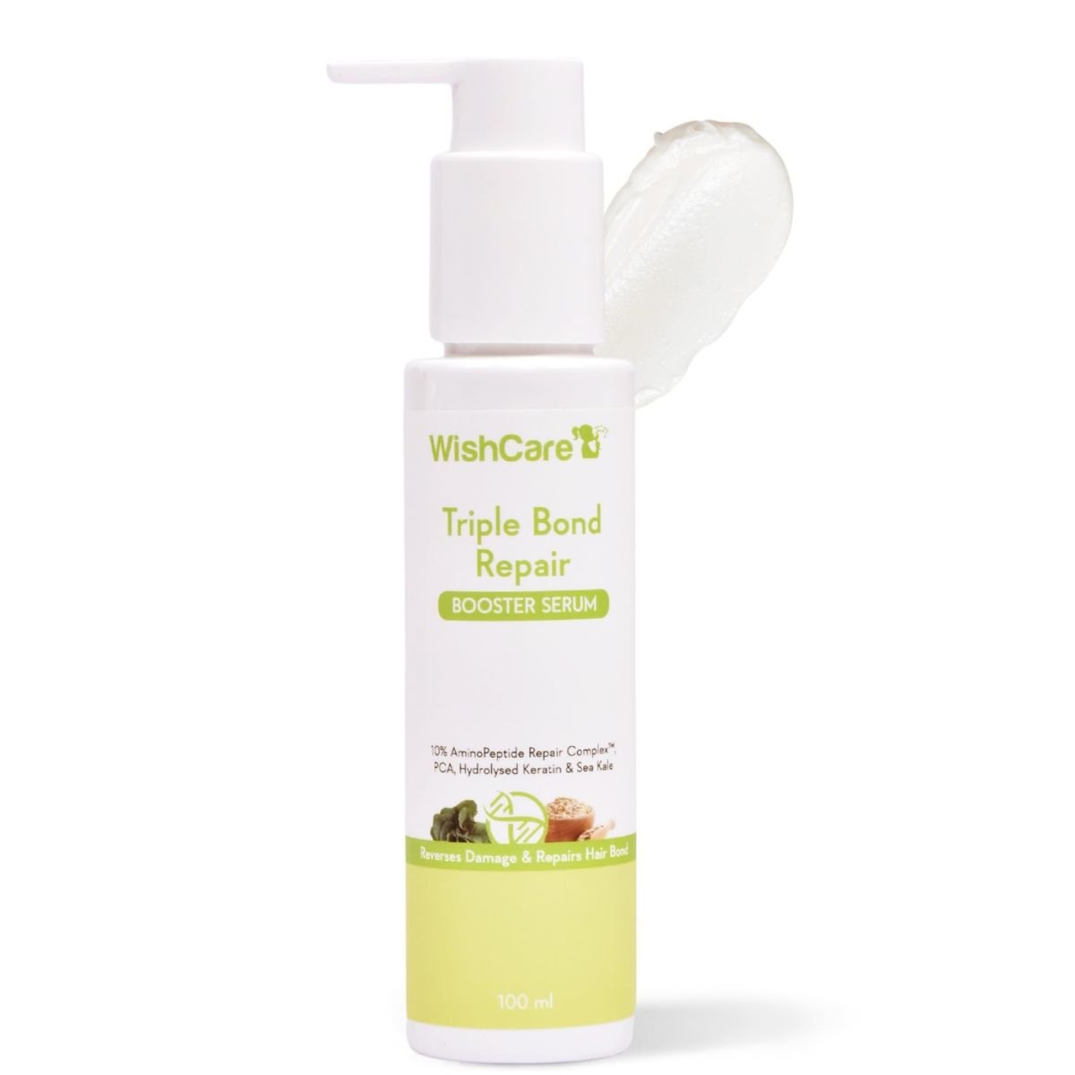 @Miniexprress.lk - 2026-05-16T213133.525 WishCare Triple Bond Repair Booster Hair Serum for Dry Frizzy Hair - 100m