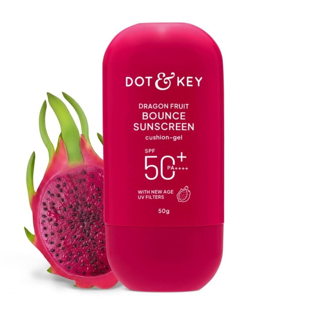 Dot & Key Dragon Fruit Bounce Sunscreen SPF 50+ PA++++With New-Age UV Filters - 50g