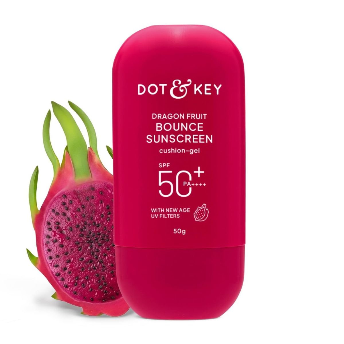 @Miniexprress.lk - 2026-05-17T153553.688 Dot & Key Dragon Fruit Bounce Sunscreen SPF 50+ PA++++With New-Age UV Filters - 50g