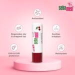 Sebamed Lip balm for dry and chapped lips Cherry - 4.8g - Image 5