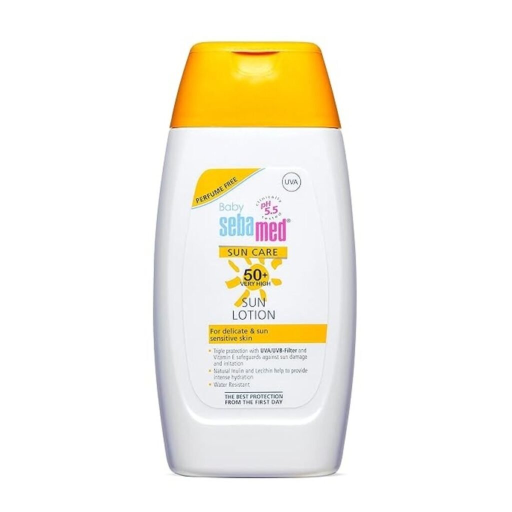 Sebamed Baby Sun Lotion SPF 50+For Delicate & Sun Sensitive Skin - 200 ml