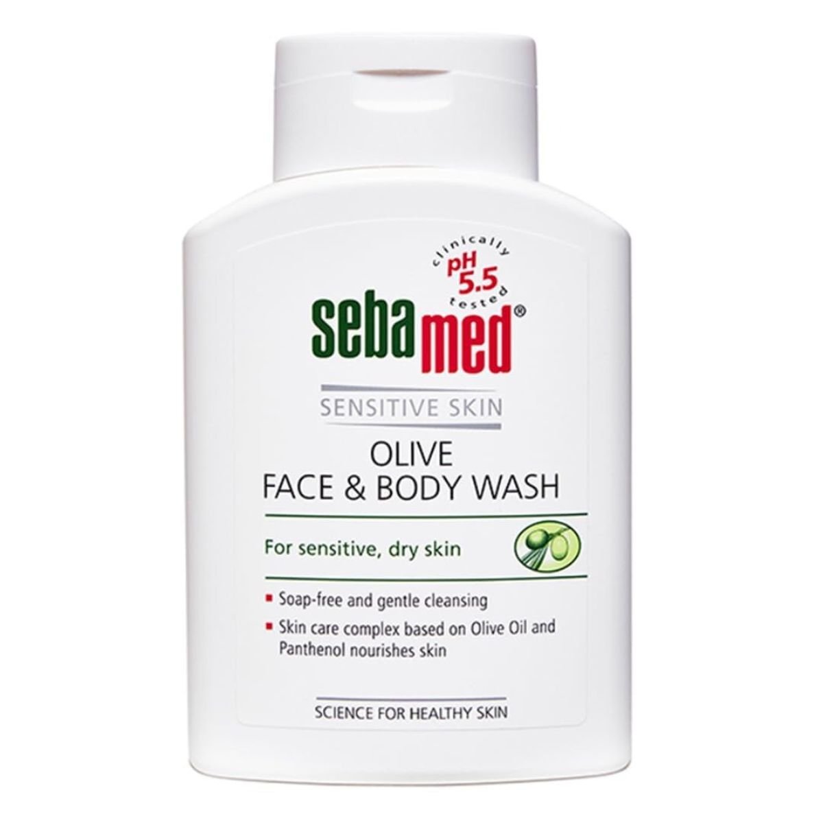 @Miniexprress.lk - 2026-05-21T161808.265 Sebamed Olive Face & Body Wash For Sensitive, Dry Skin - 200 ml