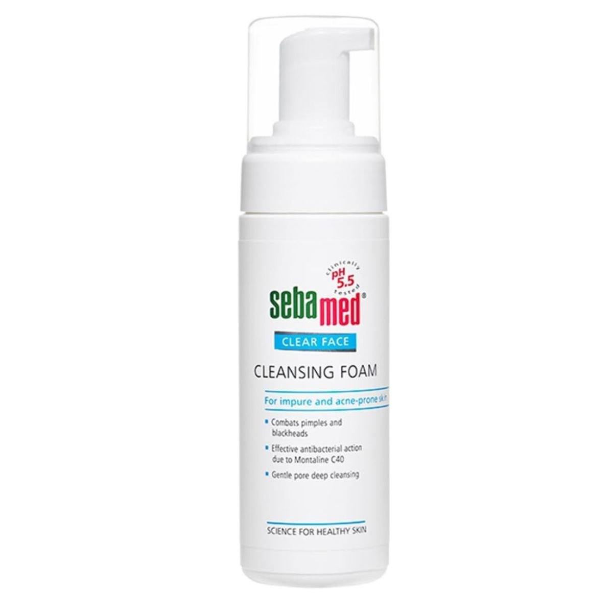@Miniexprress.lk - 2026-05-22T000936.042 Sebamed Clear Face Cleansing Foam For Impure Acne Prone Skin - 50ml - Image 1