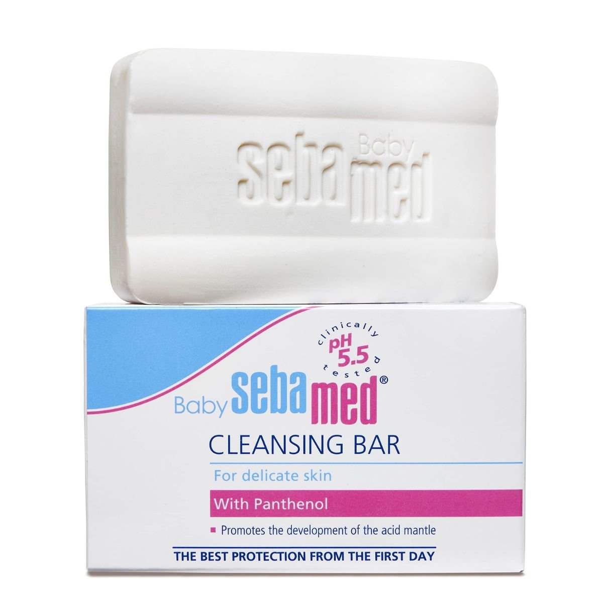 @Miniexprress.lk - 2026-05-22T204516.782 Sebamed Baby Cleansing Bar With Panthenol For Delicate Skin -100g - Image 1