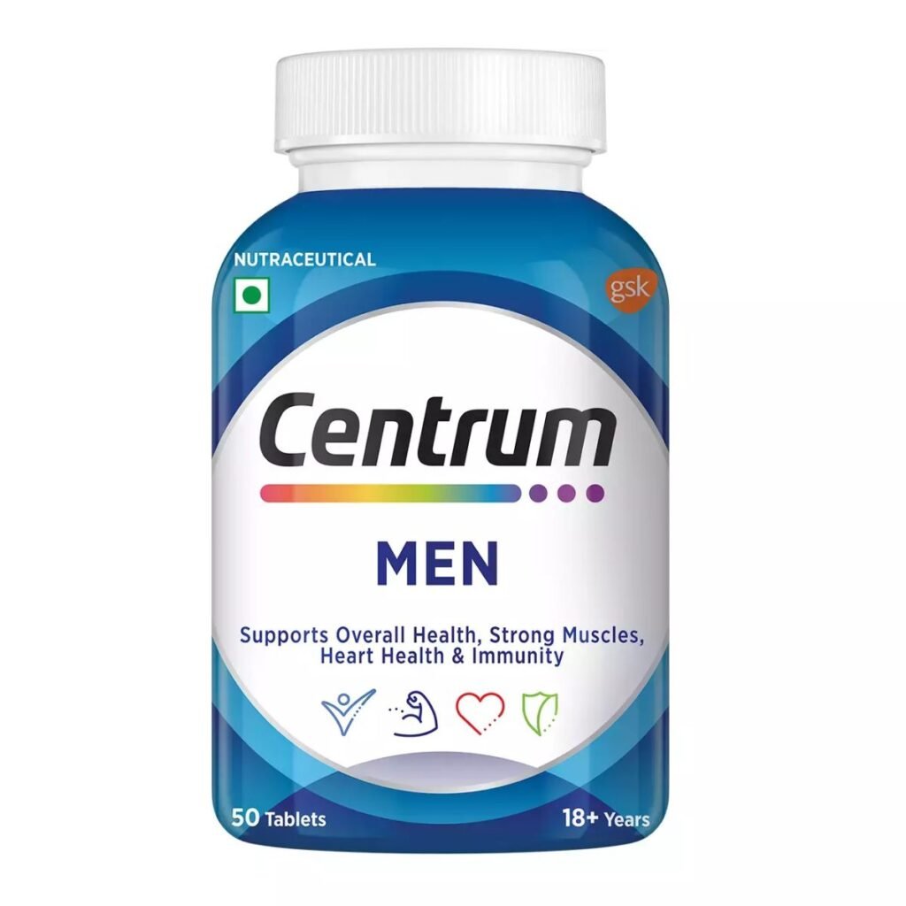 Centrum Men Supports Overall Health