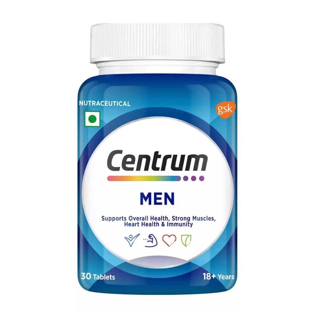 Centrum Men Supports Overall Health