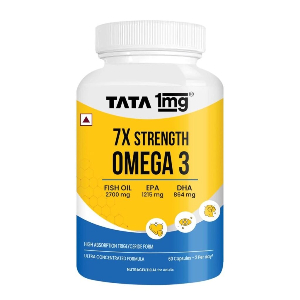 Tata 1mg 7X Strength Omega 3
