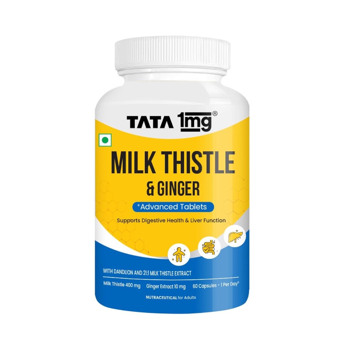@miniexpress.lk - 2026-05-04T111049.838 Tata 1mg Milk Thistle Liver Detox Capsules (Veg) - 60 Count - Image 1