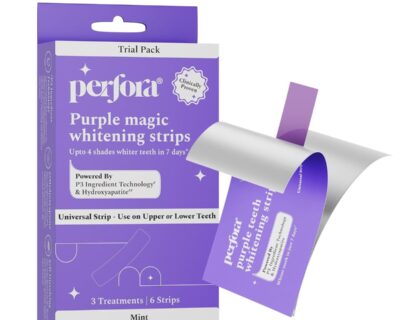 Perfora Purple Teeth Whitening Strips