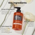 Kundal Nature Honey & Macadamia Natural Moisturizing Body Wash [Amber Vanilla] - 500 ml - Image 2