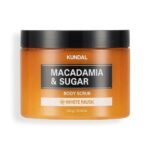 Kundal White Musk Macadamia & Sugar Body Scrub (550g)