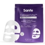 Sanfe CollagenVita Wrinkle Lift Film with Booster Mist, Anti-Ageing Sheet Mask All Skin Types - 1 Mask + 10ml