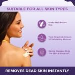 Sanfe Instant Dead Skin Removal Exfoliating Mousse For Smooth & Bright Skin - 60 ml - Image 4