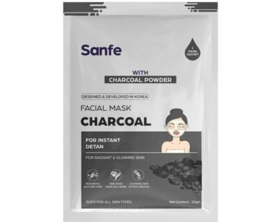 Sanfe Instant Detan Charcoal Facial Mask
