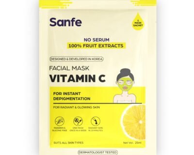 Sanfe Instant Depigmentation Vitamin C Facial Mask
