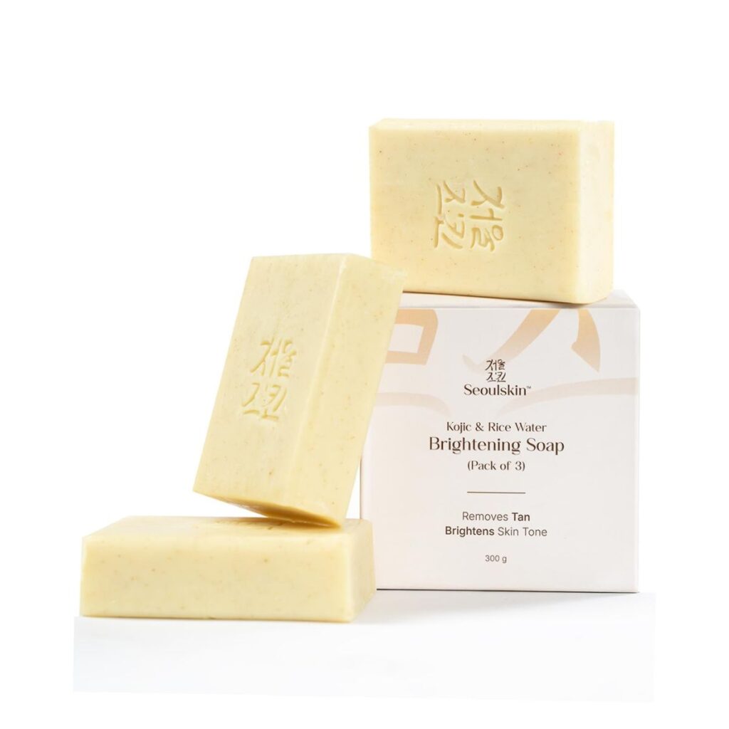 Seoulskin Kojic & Rice Water Brightening Soap