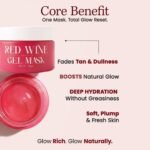 WILDGLOW 7in1 Red Wine Gel Face Mask